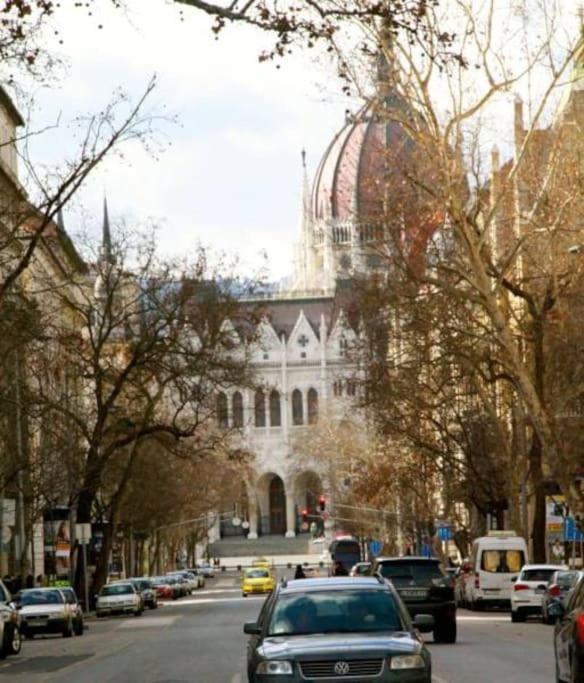 Trendy Home Near Basilica With Ac Budapest Exteriör bild
